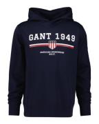 Gant Hoodie Graphic Hoodie Ribboorden, print, regular fit