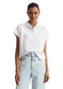 Marc O'Polo Poloshirt oversized, van lichte jersey