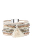 Lascana Wikkelarmband Laagarmband met tassel met magnetische sluiting,...