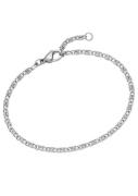 Firetti Edelstalen armband Sieraad cadeau S-panzerketting schakeling, ...