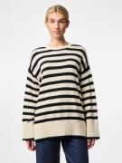 pieces Trui met ronde hals PCAVA LS O-NECK SLIT KNIT NOOS