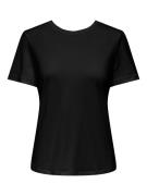 Only Shirt met korte mouwen ONLSIGRID S/S O-NECK TOP JRS