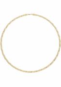 Firetti Halsring Sieraad cadeau goud 585, fantasieketting gedraaide lo...