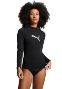 PUMA Zwemshirt PUMA SWIM WOMEN LONG SLEEVE RASH GUARD Logoprint, lange...