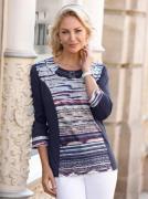 Classic Basics Shirt met 3/4 mouwen Shirt (1-delig)