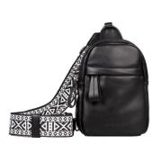 Tom Tailor Rugzak PALINA van zacht kunstleer met een opvallende schoud...