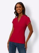 heine Shirt met korte mouwen Poloshirt (1-delig)