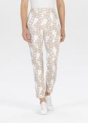 Stehmann Stoffen broek met grafisch patroon