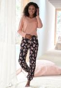 Vivance Dreams Pyjama met mooie natuurprint (2-delig)