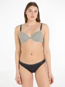 Calvin Klein Beugel-bh LIGHTLY LINED DEMI met logoprint op de bandjes