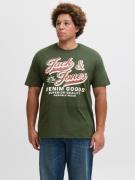 Jack & Jones PlusSize T-shirt JJELOGO TEE SS ONECK 2 COL AW25 NOOS PLS