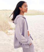 Lascana Sweatvest -lounge jas van biologische katoen, loungewear