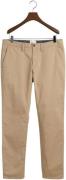 Gant Chino SLIM TWILL CHINOS met gevoerde zijzakken