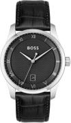 Boss Kwartshorloge Principle Horloge, herenhorloge, stalen band, ideaa...