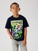 Name It T-shirt NKMMUS voor jongens met Minecraft-print en elastische ...