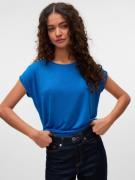 Vero Moda Shirt met ronde hals VMAVA PLAIN SS TOP GAJRS NOOS