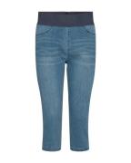 FREEQUENT Caprilegging FQSHANTAL-CA-DENIM met extra brede band
