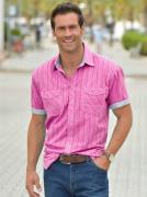 Marco Donati Overhemd met korte mouwen