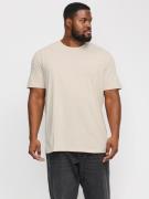 Jack & Jones PlusSize Shirt met ronde hals JJEORGANIC MEL TEE SS O-NEC...