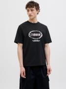 Jack & Jones T-shirt JCOLIDO AOP FRONT PRINT TEE SS CREW NECK