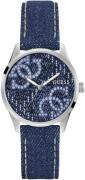 Guess Kwartshorloge G STITCH Horloge, dameshorloge, siliconen band, mi...