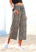 Lascana Culotte en all-over print, 7/8 lengte, elastische tailleband, ...