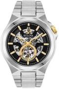 Bulova Mechanisch horloge Horloge, herenhorloge, automatisch, roestvri...