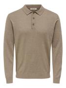 ONLY & SONS Trui met polokraag ONSLOUI REG 12 LS MEL POLO KNIT