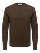 ONLY & SONS Gebreide trui ONSLOUI REG 12 MEL CREW KNIT NOOS