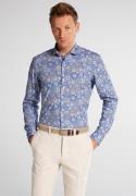 Eterna Overhemd met lange mouwen Slim fit EASY IRON (gemakkelijk te st...