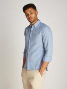 Tommy Hilfiger Overhemd met lange mouwen BRUSHED LINEN SOLID SF SHIRT