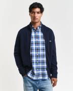 Gant Cardigan CASUAL COTTON ZIP CARDIGAN Met ribbels aan opstaande kra...
