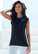 Lascana Shirttop Met decoratieve schouderraffing