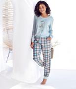 Vivance Dreams Pyjama met frontprint (2-delig)