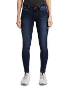 Tom Tailor Denim Skinny fit jeans JONA met sterke wassing en whiskerin...