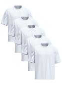 SELECTED HOMME Shirt met ronde hals SLHCORMAC SS O-NECK TEE 5 PACK NOO...