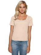 heine Shirt met korte mouwen Shirt met carréhals (1-delig)