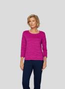 Rabe Shirt met 3/4 mouwen met golfstructuur