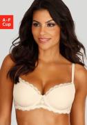 Lascana Bh met steuncups Evita met fijne kanten rand, dessous