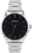 s.Oliver Kwartshorloge Horloge, dameshorloge, stalen band, analoog
