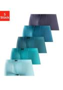 H.I.S Hipster strak zittende boxershorts van katoenstretch (set, 5 stu...