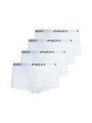 pieces Hipster PCLOGO LADY 4 PACK SOLID NOOS BC (4 stuks, Set van 4)