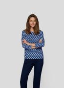 Rabe Shirt met 3/4 mouwen met grafisch patroon