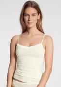 CALIDA Top met spaghettibandjes CATE met satijnen inzet aan de halslij...