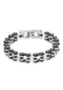 Firetti Schakelarmband Sieraad cadeau biker met zirkoon (synthetisch)