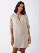 Zwillingsherz Blouse met korte mouwen "Rom" met verlengde rugpartij, v...