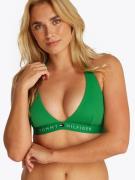 Tommy Hilfiger Swimwear Triangel-bikinitop HALTER RP met logo-opdruk, ...