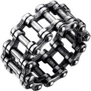 Firetti Ring Sieraden cadeau roestvrijstalen ring fiets ketting-optiek