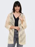 ONLY CARMAKOMA Vest CARWISTY 3/4 SL OPEN CARDIGAN KNT