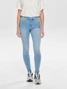 Only High-waist jeans ONLROYAL – Skinny-jeans met hoge taille en slijt...